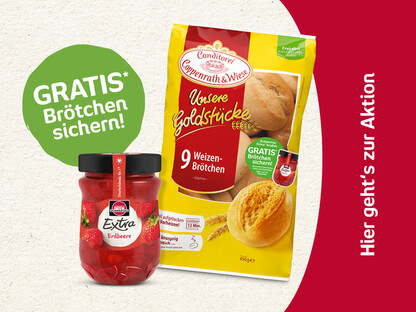 Goldstücke Brötchen Gratis Aktion 