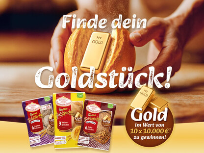 Finde dein Goldstücke Aktion